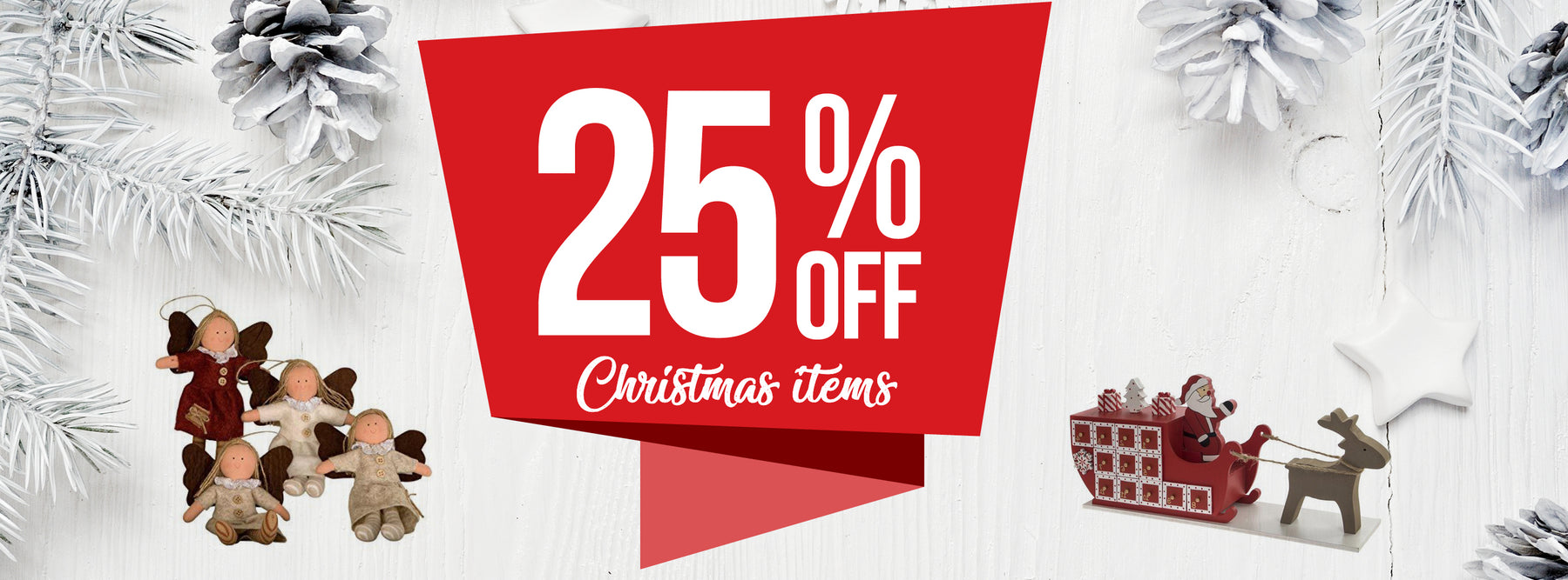 Grab a bargain while storing your Christmas Deco away!