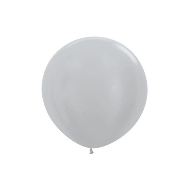 Large Latex Balloon - Precious Pearl 24" - 3pk