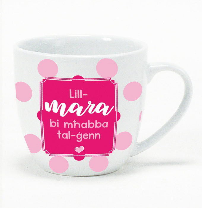 Mug - Pink Dots - Lill-Mara