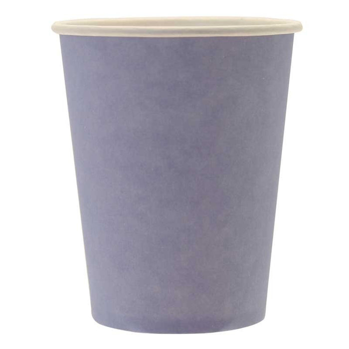 Paper Cups - Light Blue - 265ml (8pk)