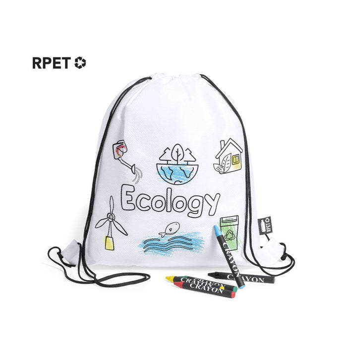 Colour In Drawstring Bag - Ecology