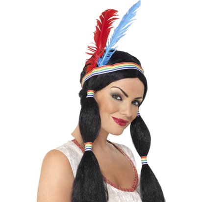Wigs Indian Princess - Black