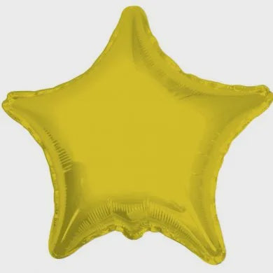 Balloon Foil Star Shape - Gold 22''