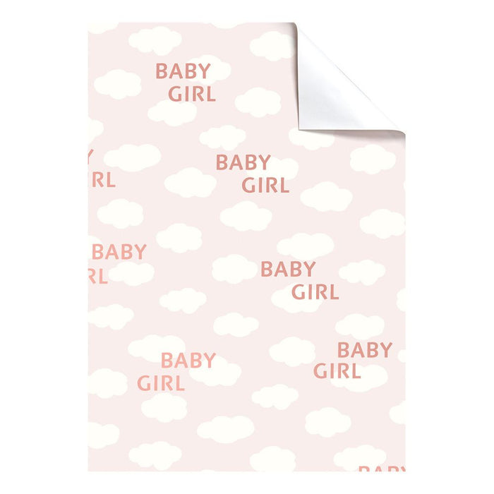 Wrapping paper sheet „Mimmi“ 50x70cm light pink