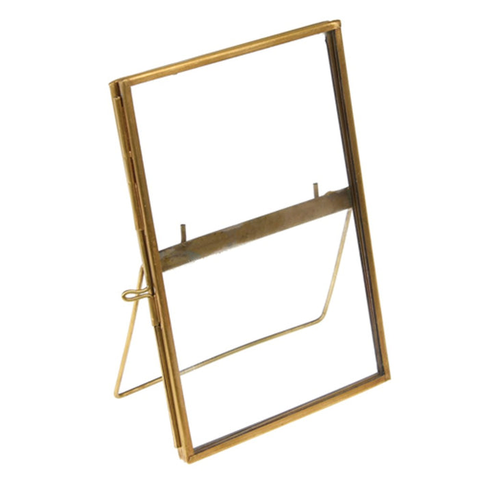 Standing Brass Frame - 15x10cm