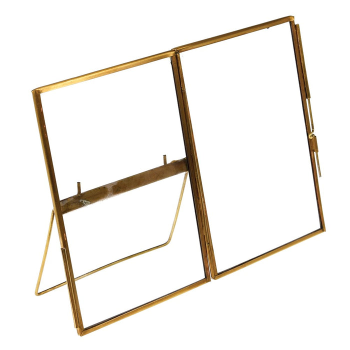 Standing Brass Frame - 15x10cm