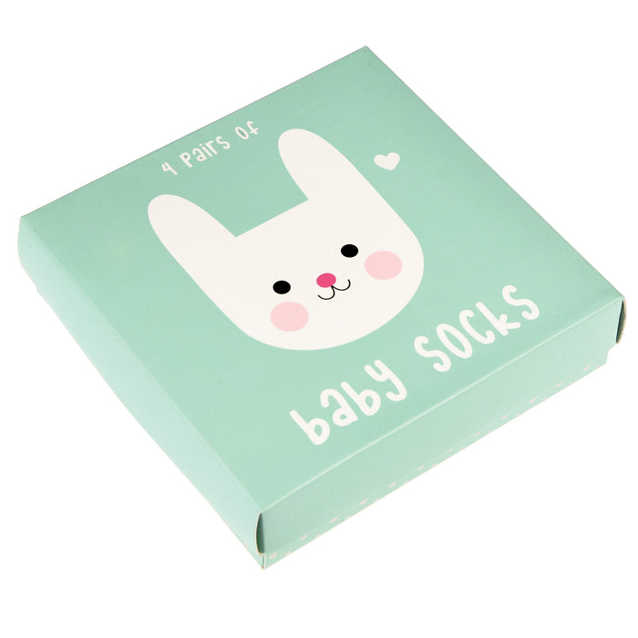 Bonnie the Bunny - Baby Socks - 4pk