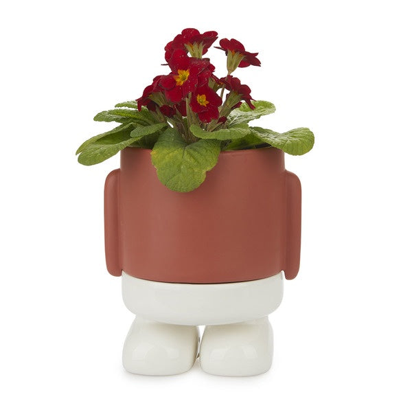 Flower Pot Mr.Standy - Red