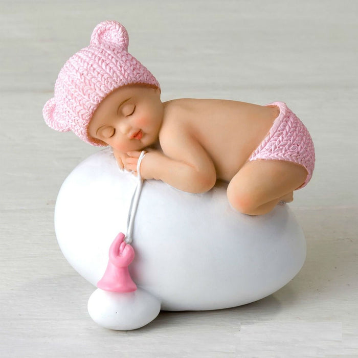 Cake Topper - Sleeping Baby Girl