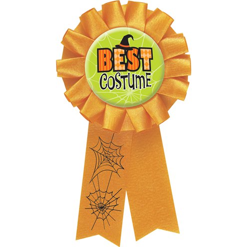 Halloween Best Costume Award Ribbon