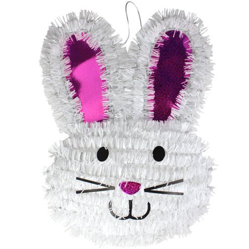 Easter Tinsel Bunny - 35cm