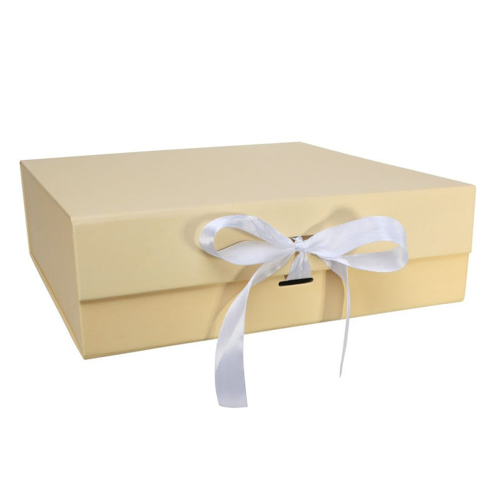 Cream Keepsake Box - Large