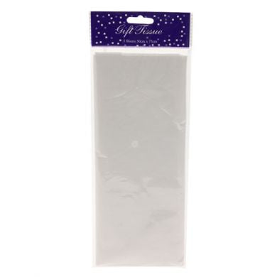Tissue Paper White - 5pk - 50x75cm