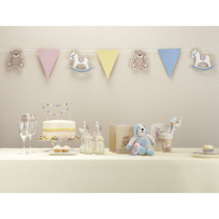Rock a Bye Baby Party Supplies Paper Bunting