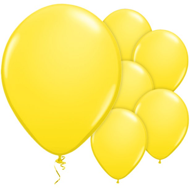 Balloon Latex Plain - Yellow 11''