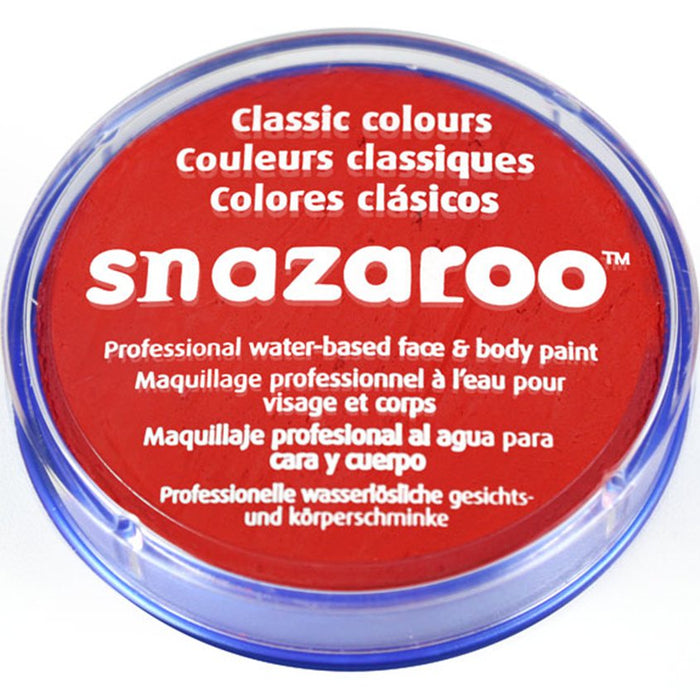 Face Paints Snazaroo Bright Red Face Paint - 18Ml