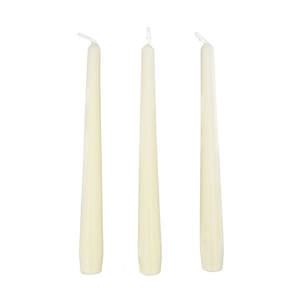 Taper Candle Ivory 250x23mm