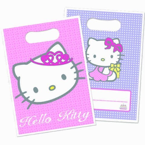 Hello Kitty Princess Party Plastic Party Bags