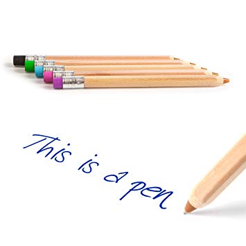 Pen - Wooden Pencil Style Pen
