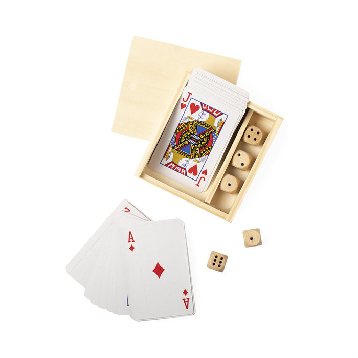 Cards and Dice Game Set