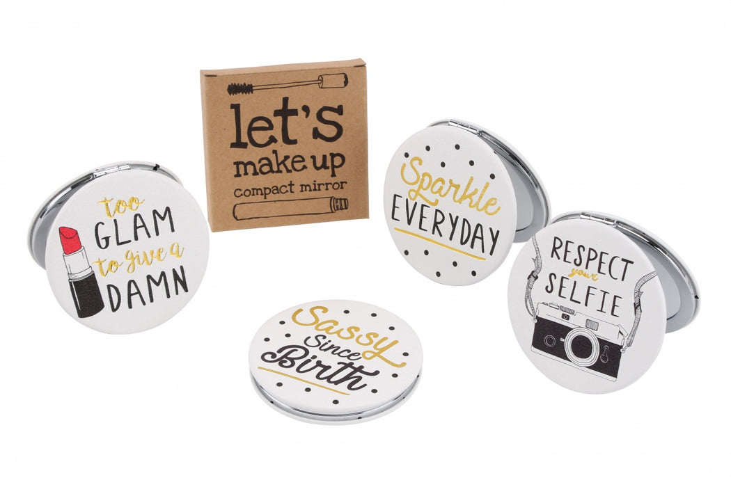 Compact Mirror - Let's Make Up!