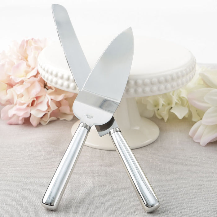 Classic Silver Stainless Steel Knife Set