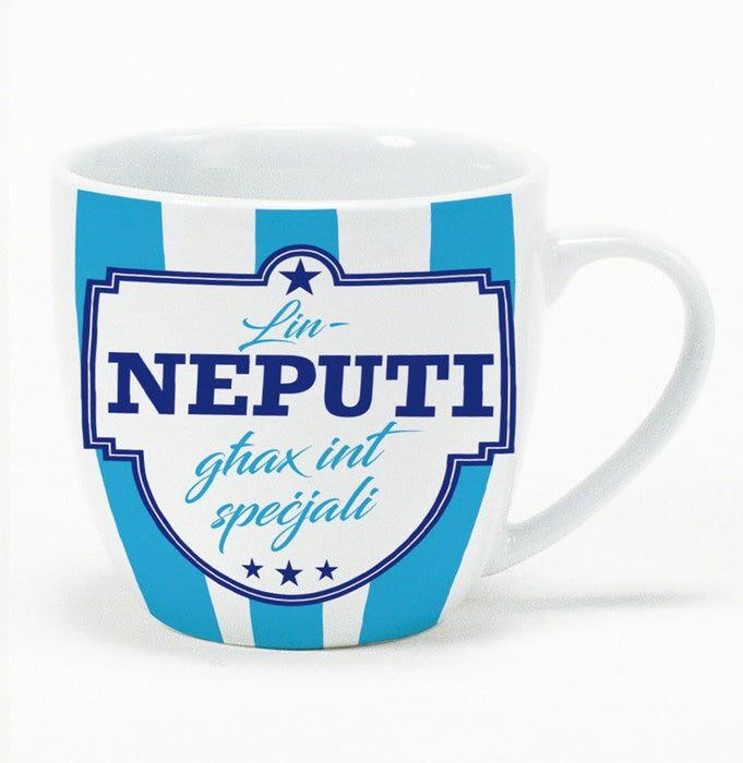 Mug - Blue Stripes - Lin-Neputi