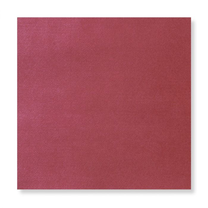 Envelope - Claret Textured Brocade - 155x155mm