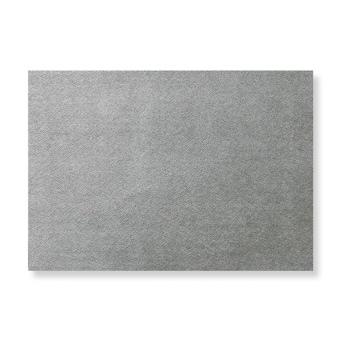 Envelope - Silver Textured Brocade - A5 - 162x229mm
