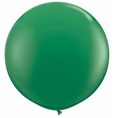 Large Latex Balloon - Metallic Green 24" - 3pk
