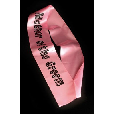 Mother of The Groom Miss Behave Sash