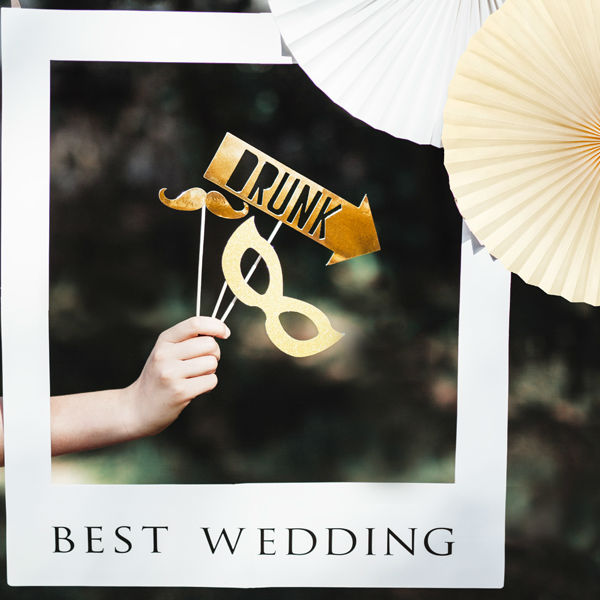 Selfie Photo Frame Kit - Best Wedding