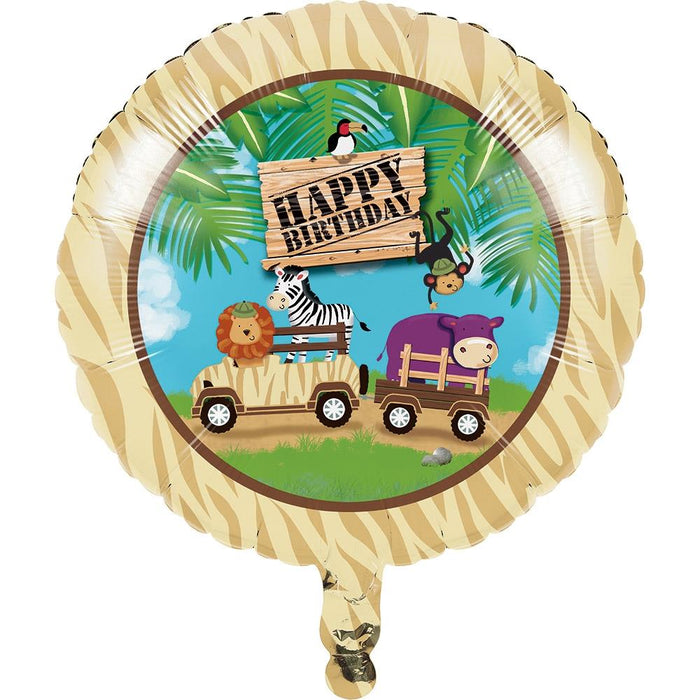 Safari Adventure Foil Balloon