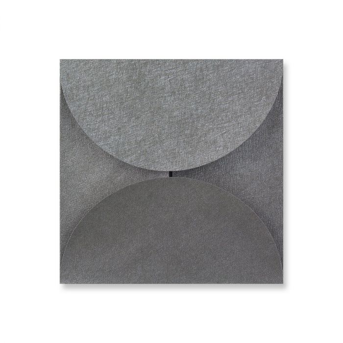 Envelope Pouchette - Silver Brocade - 145X145mm