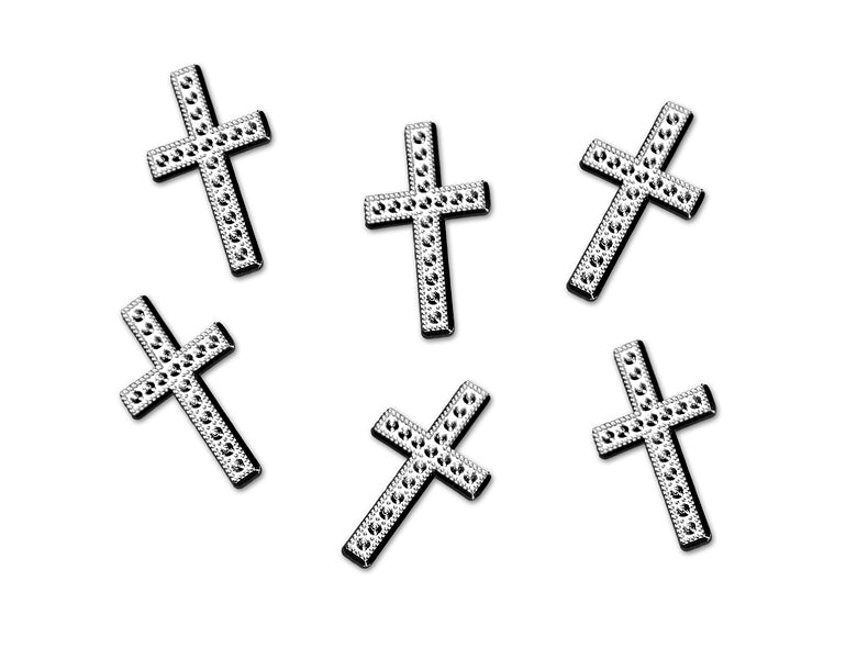 Silver Cross Table Confetti Pack x 25pcs
