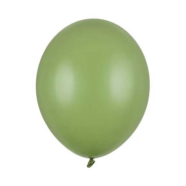 Strong Balloons 30 cm, Pastel Rosemary Green