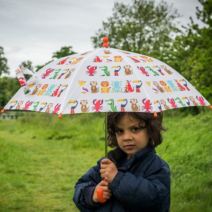 Colourful Creatures - Children's Umbrella