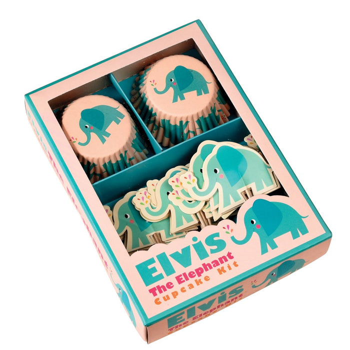 Elvis the Elephant - Cupcake Kit
