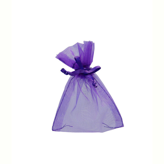 Bags Organza - Purple - 10pk