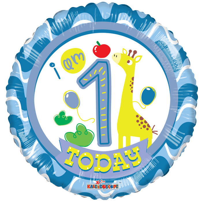1st Birthday Boy Balloon (18 Inch)