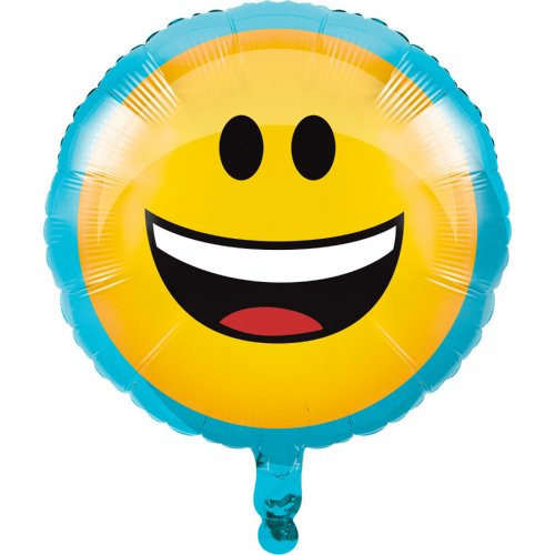 Emoji Metallic Balloon