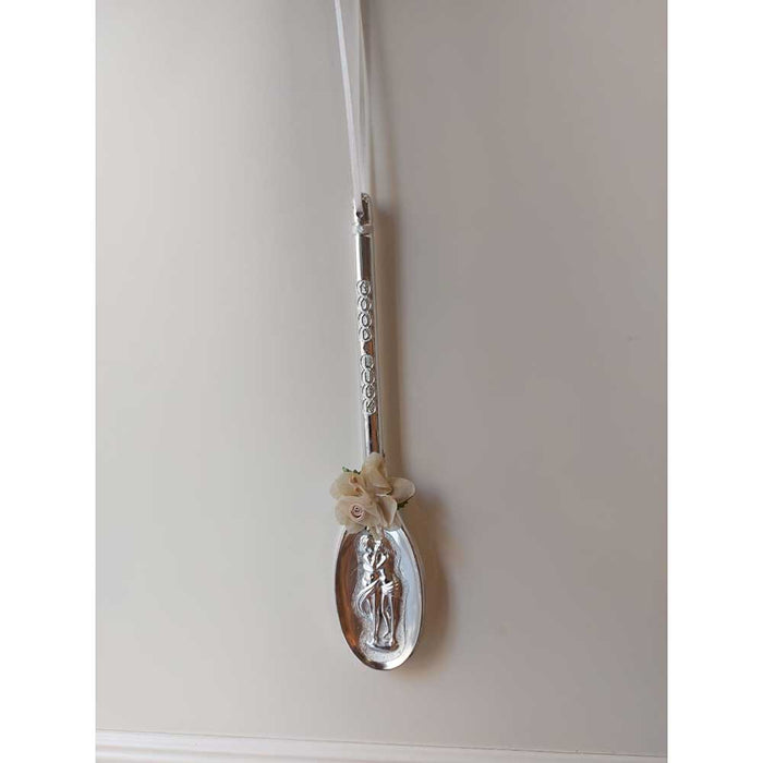 Lucky Charm - Loving Spoon Silver Ivory