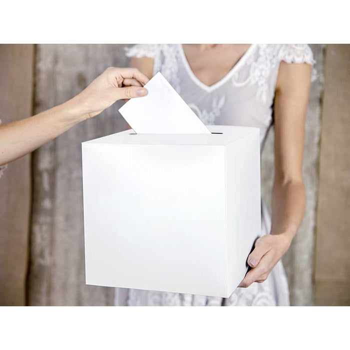 Wedding Card Box - Cream