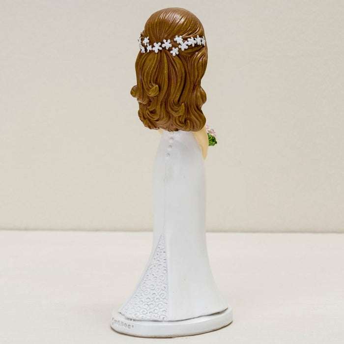 Cake Topper - Bride with Closed Eyes