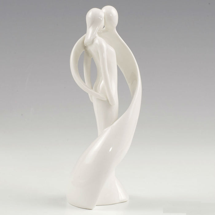 Ceramic Decorative Figure Hugged 6X18Cm