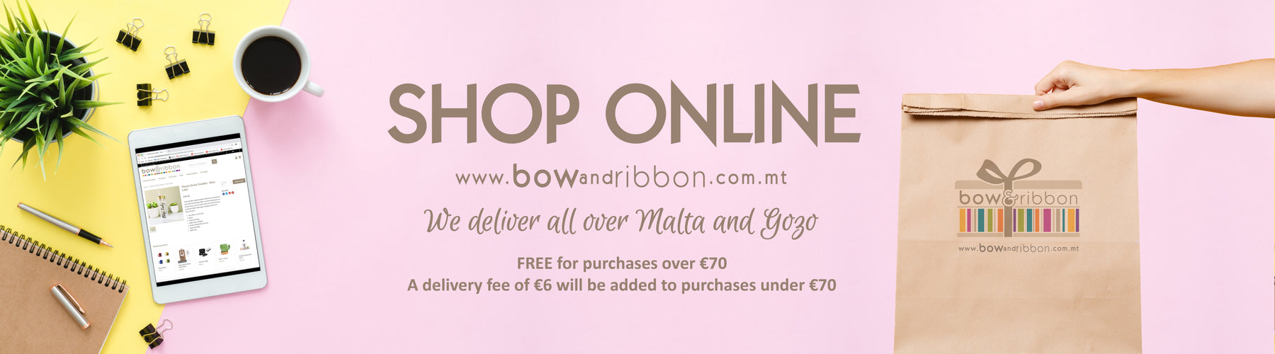 Shop Online, We Deliver!