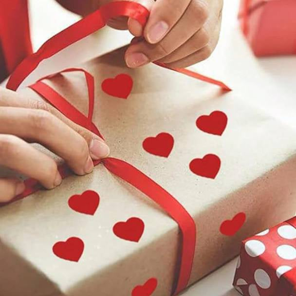 Red Heart Sticker - 60pcs