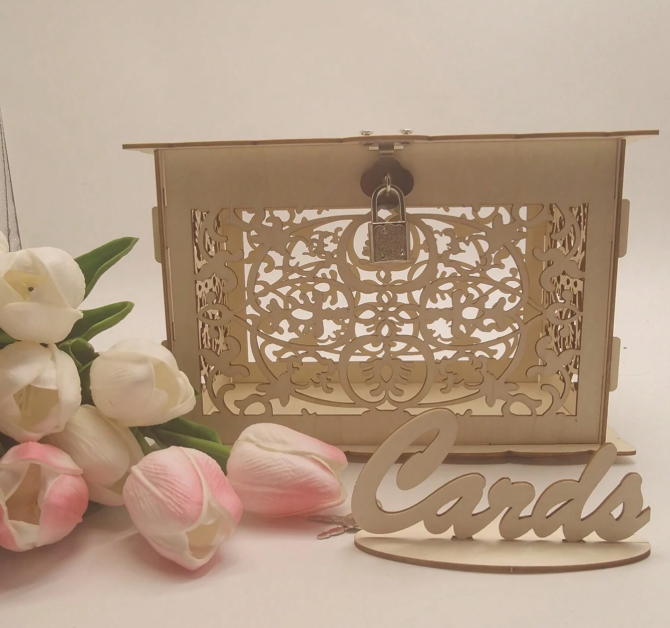 Rustic Wedding Card Box