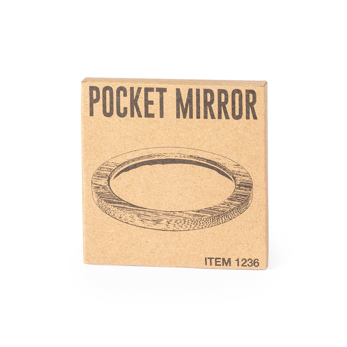 Pocket Mirror Bamboo