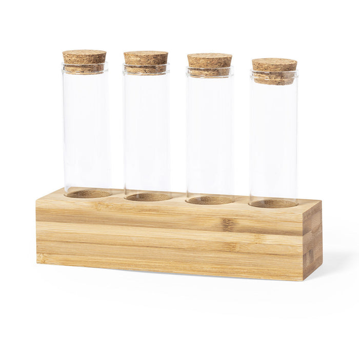 Glass Tube Set with base